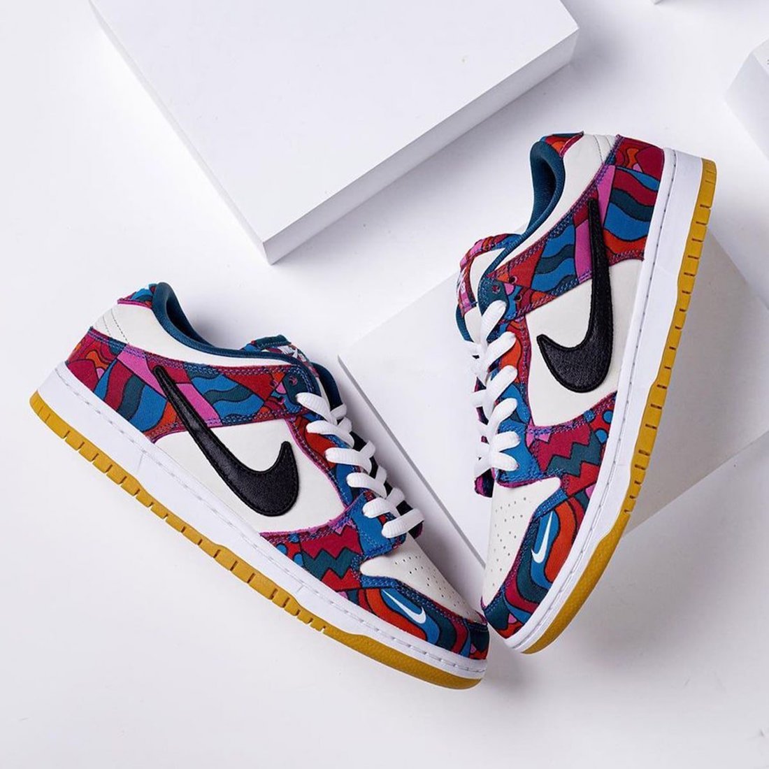 Nike SB Dunk Low Pro Parra Abstract Art (2021) 代購附驗鞋| Yahoo