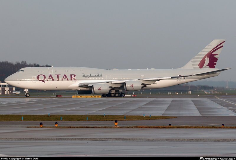飛行夢想家**JC Wings 1/200 卡達航空Qatar Boeing 747-8 BBJ A7-HHE 