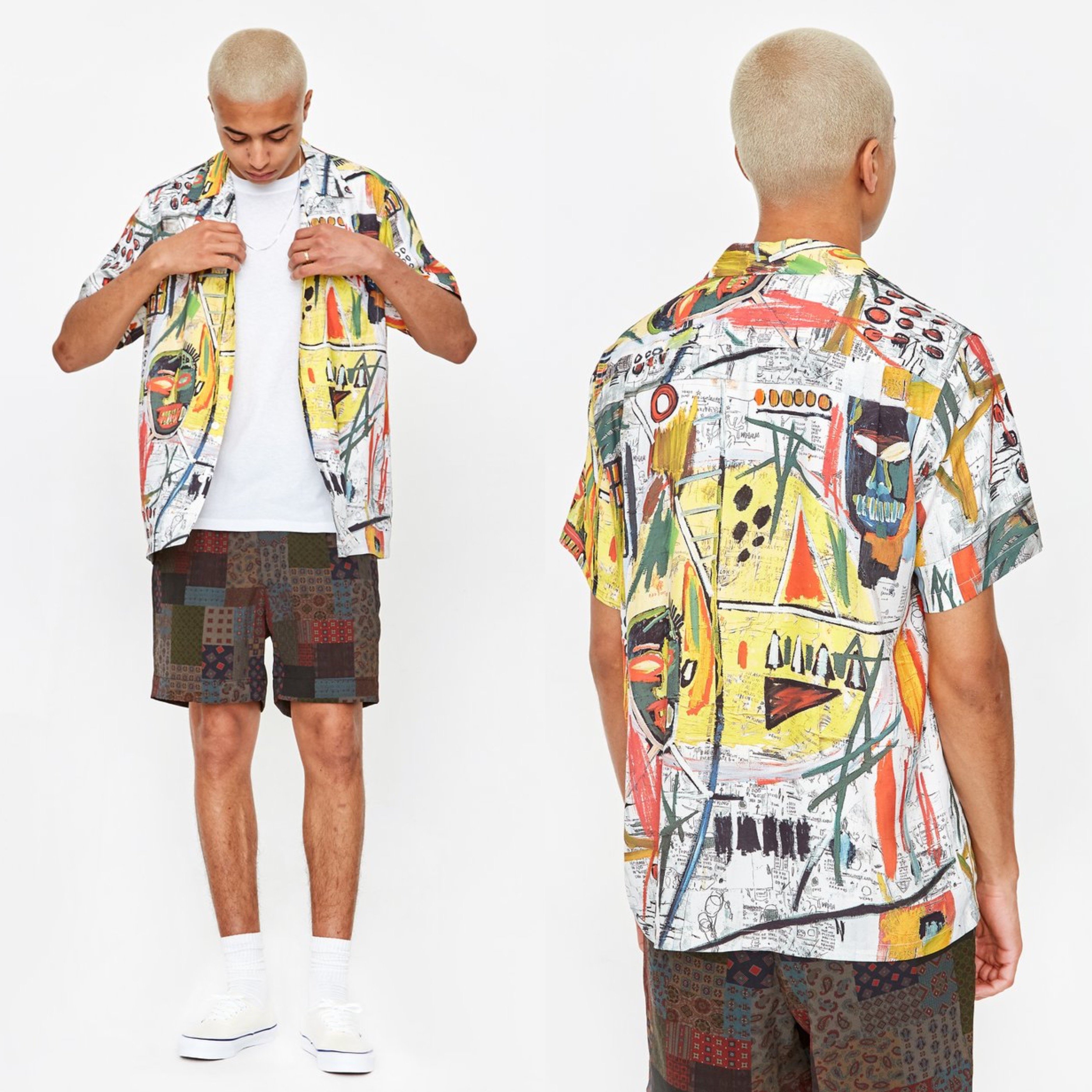 Wacko Maria Jean-Michel Basquiat Shirt | Yahoo奇摩拍賣