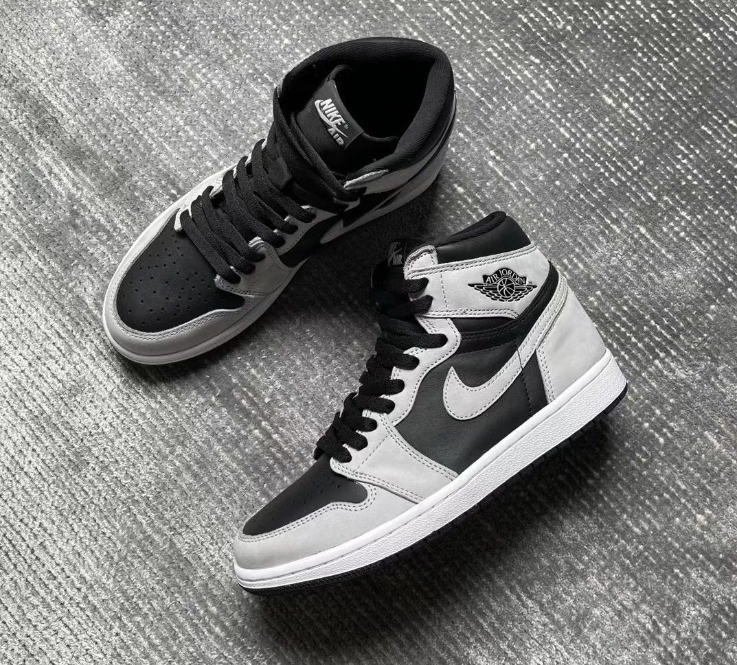 Air Jordan 1「Shadow 2.0」 黑灰影子2.0 男款555088-035 尺寸26～30