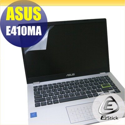 【Ezstick】ASUS E410 E410MA 靜電式筆電LCD液晶螢幕貼 (可選鏡面或霧面)