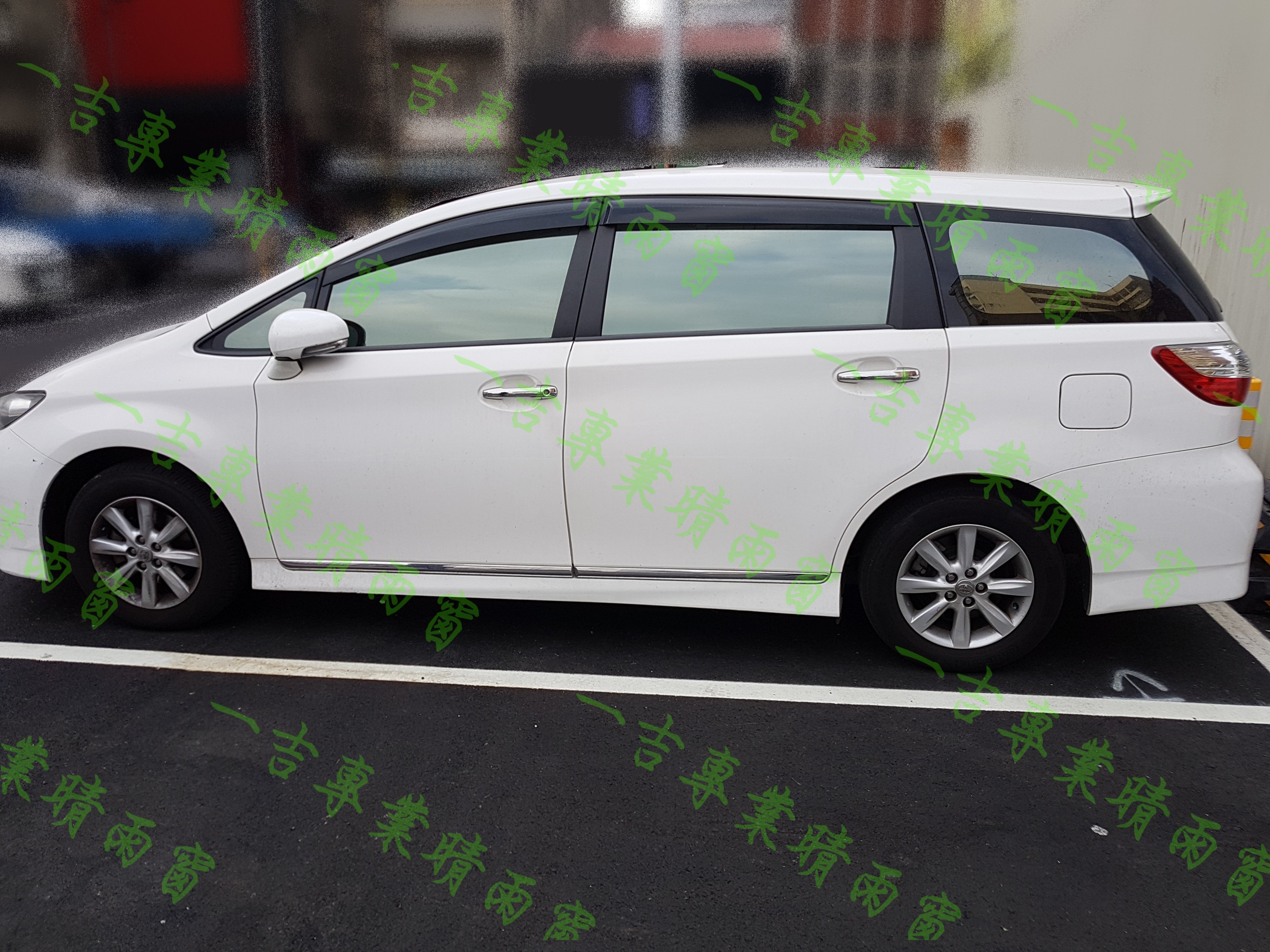 單片 豐田 Toyota Wish 新款wish 車x仕原廠正原廠款晴雨窗 交公司件 Wish 晴雨窗 Yahoo奇摩拍賣