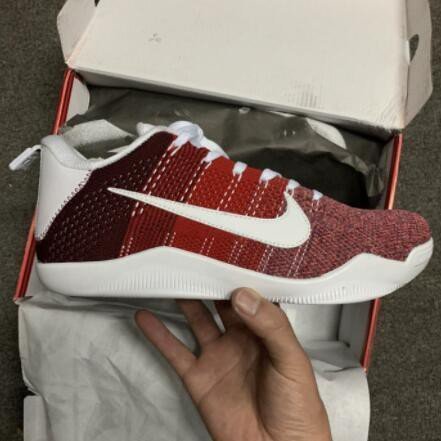 【正品】nike kobe 11 xi elite low 4kb 紅馬 籃球運動 824463-606現貨潮鞋