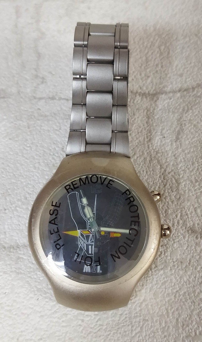 B-2 櫃： 1999 WING MAZINGER Z 無敵鐵金剛WATCH 手錶腕時計天富 