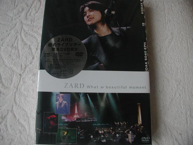 代購 ZARD What A Beautiful Moment LIVE DVD 2004 初演唱 二枚組+寫真輯 日版