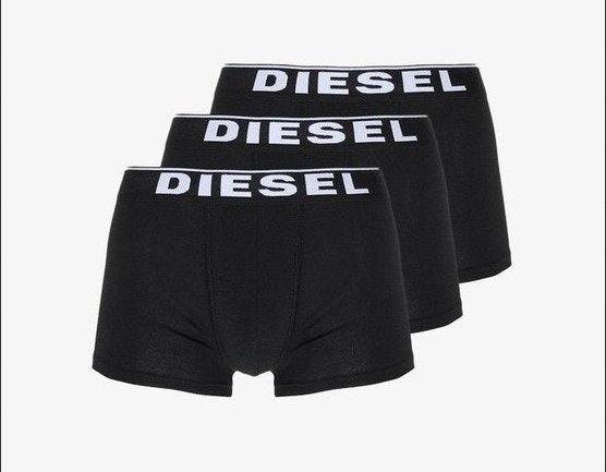 Diesel 男款 3Pack All-Timers Trunks C/O 四角褲 內褲 三件裝 黑白基本款 SM 現貨