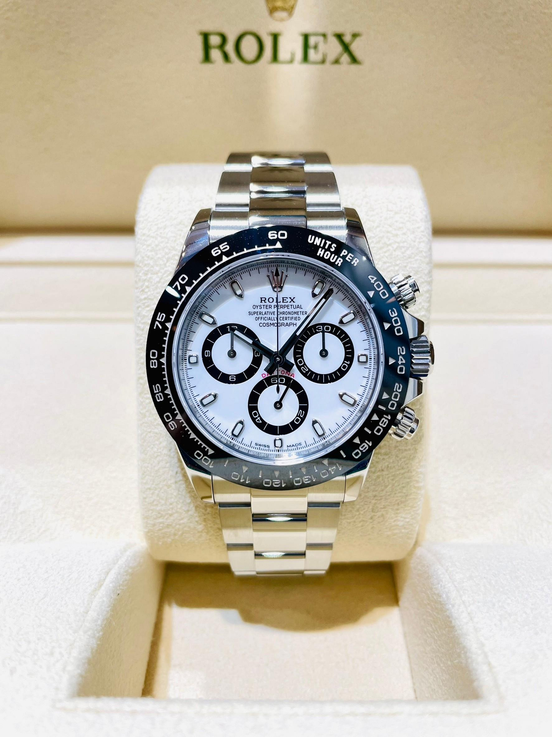 【北林流當品】ROLEX 勞力士 116500LN DAYTONA 迪通拿 白熊貓 白迪 計時碼表 2022年新式保卡