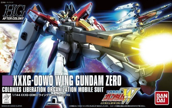 【鋼普拉】現貨 BANDAI HG 1/144 #174 WING GUNDAM ZERO 飛翼零式鋼彈 EW劇場版