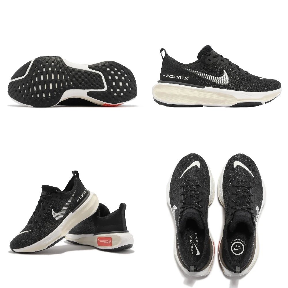 CodE= NIKE ZOOMX INVINCIBLE RUN FK 3 編織慢跑鞋(黑白) DR2615-001