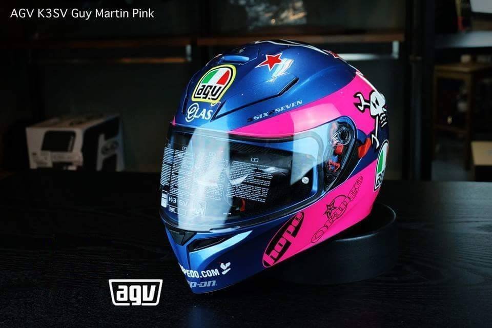 瀧澤部品 AGV K3 SV GUY MARTIN REPLICA 全罩 安全帽 K-3 彩繪 R6 R3