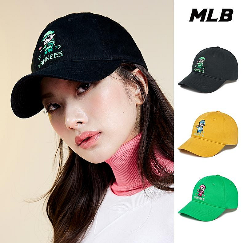 MLB 棒球帽 N-COVER可調式軟頂 Play系列 巨人/洋基隊 (3ACPP012N-三款任選)