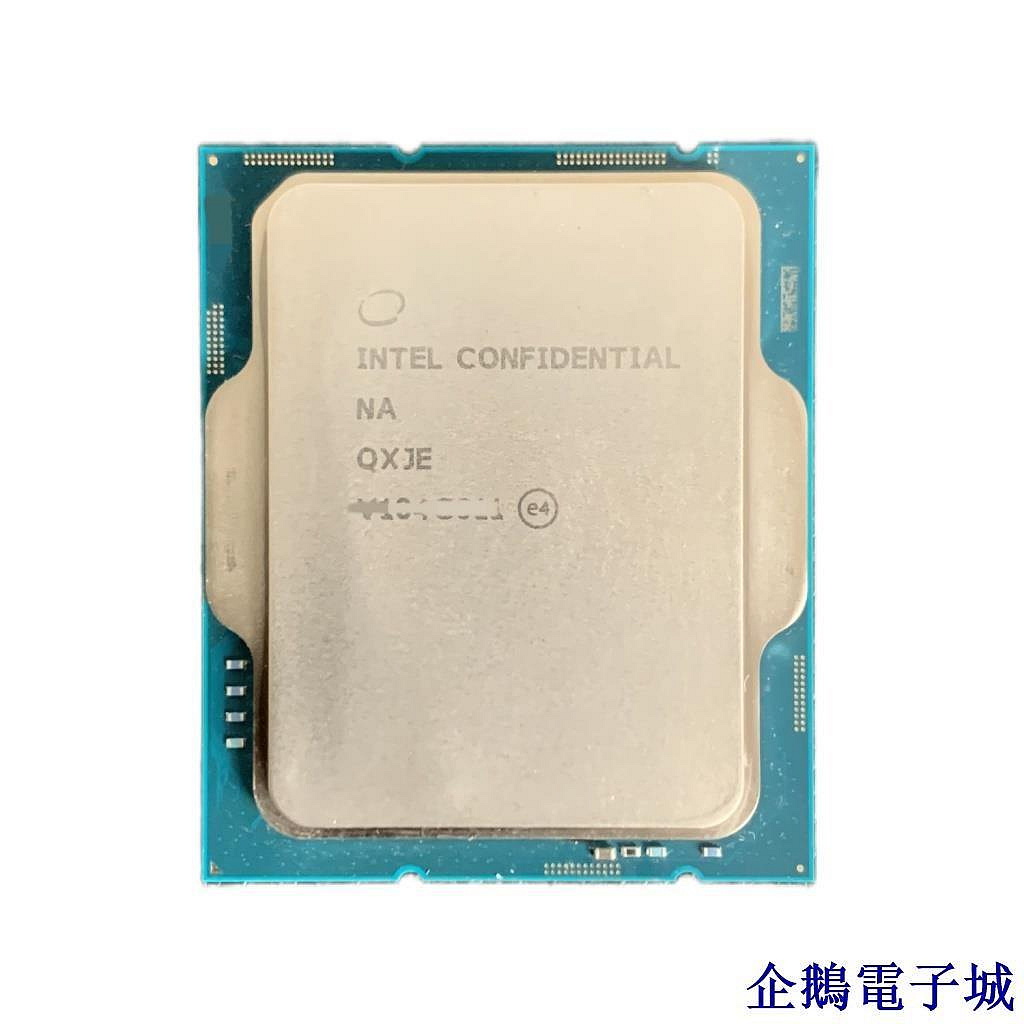 全館免運 i9 12900K 英特爾12代ES CPU測試版i512500/i712700/i912900 可開發票