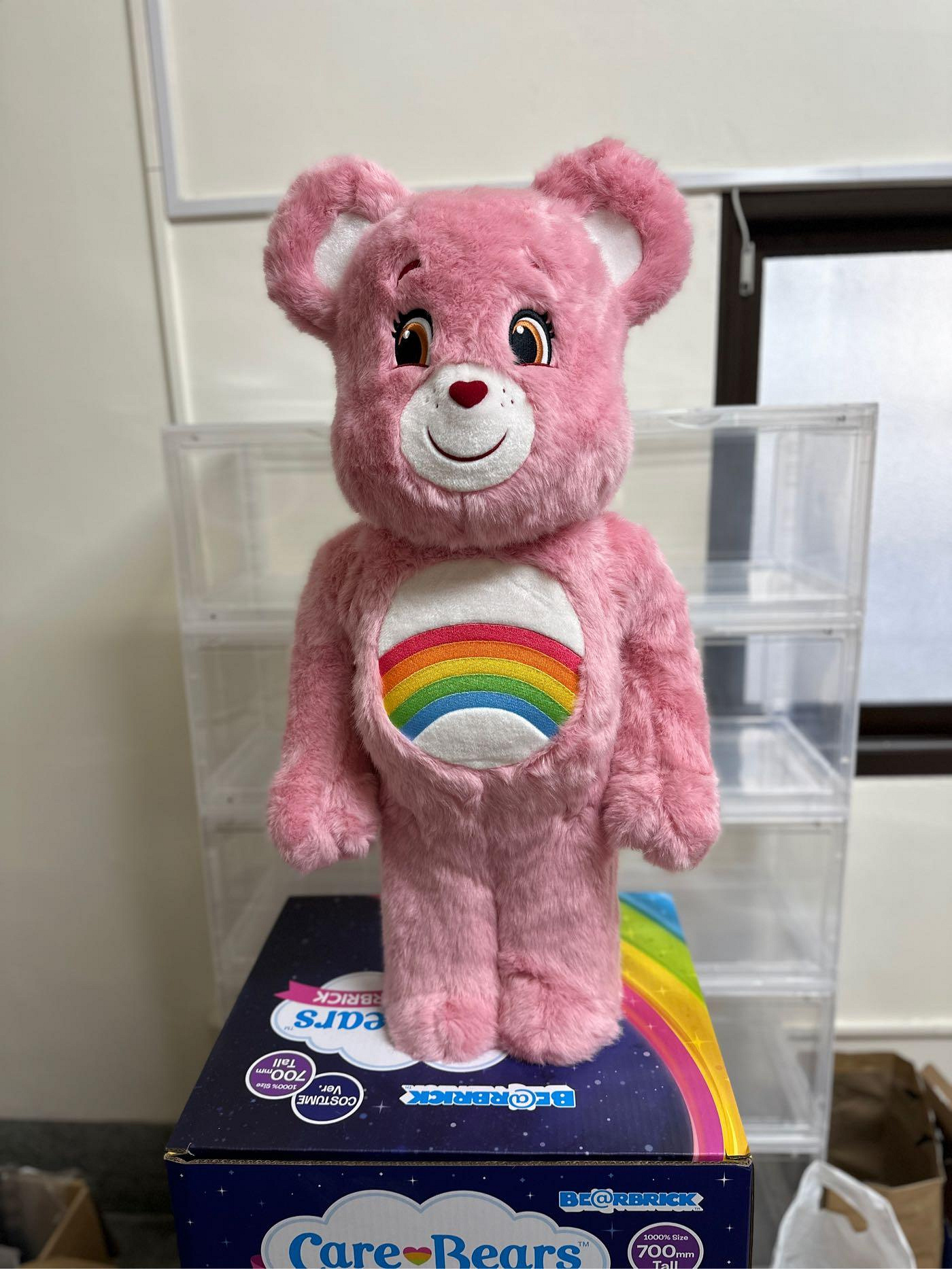 Be@Rbrick 天氣熊 彩虹熊 Care Bears Cheer Bear 1000%