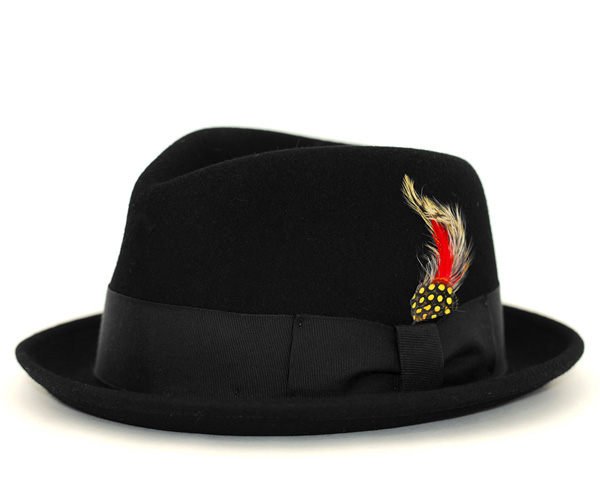 超搶手】全新正品美國經典老牌NEW YORK HAT Drop Stingy Fedora RS5329