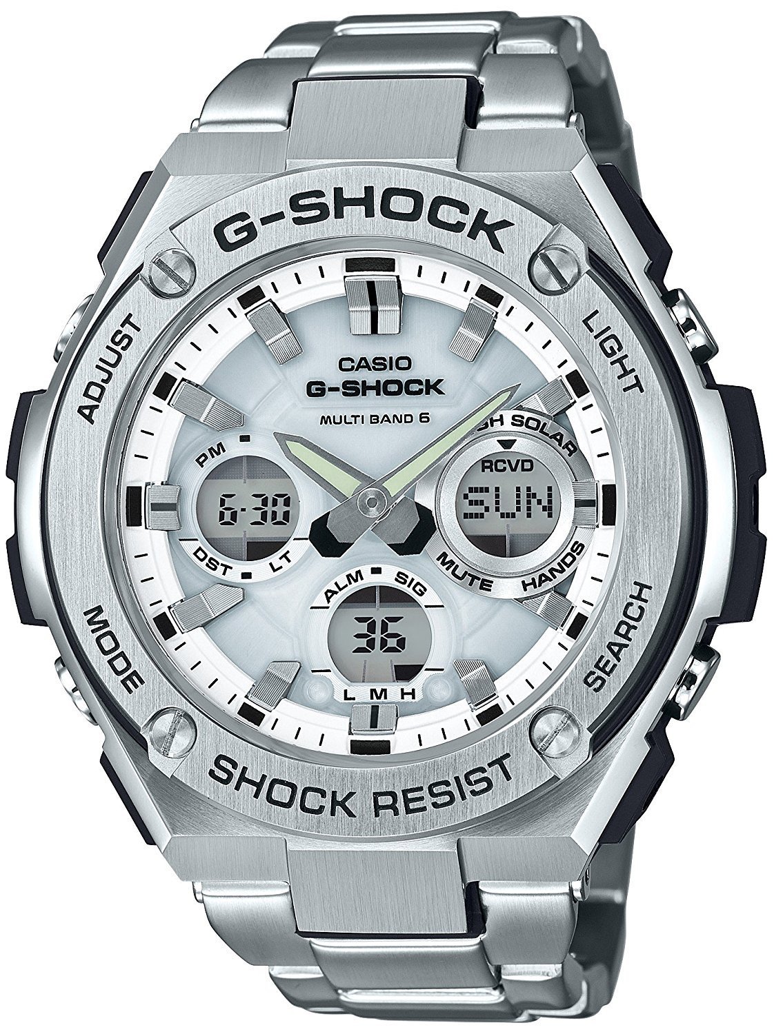 光華.瘋代購[預購] CASIO G-SHOCK G-STEEL GST-W110D-7A JF 保固一年