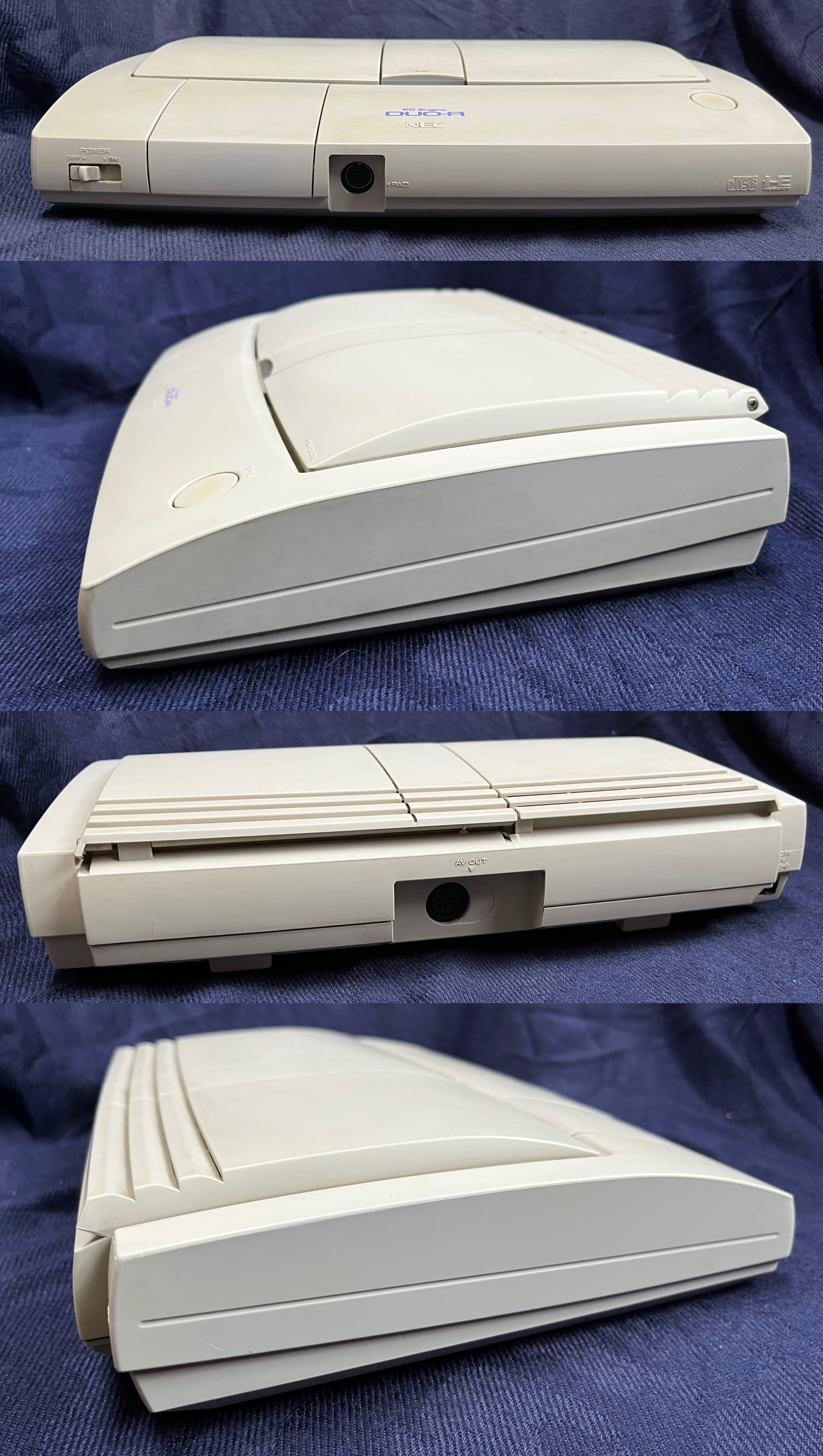 NEC PC Engine DUO-R with Super CD-Rom2 主機 PCE 二合一主機 盒裝日本製