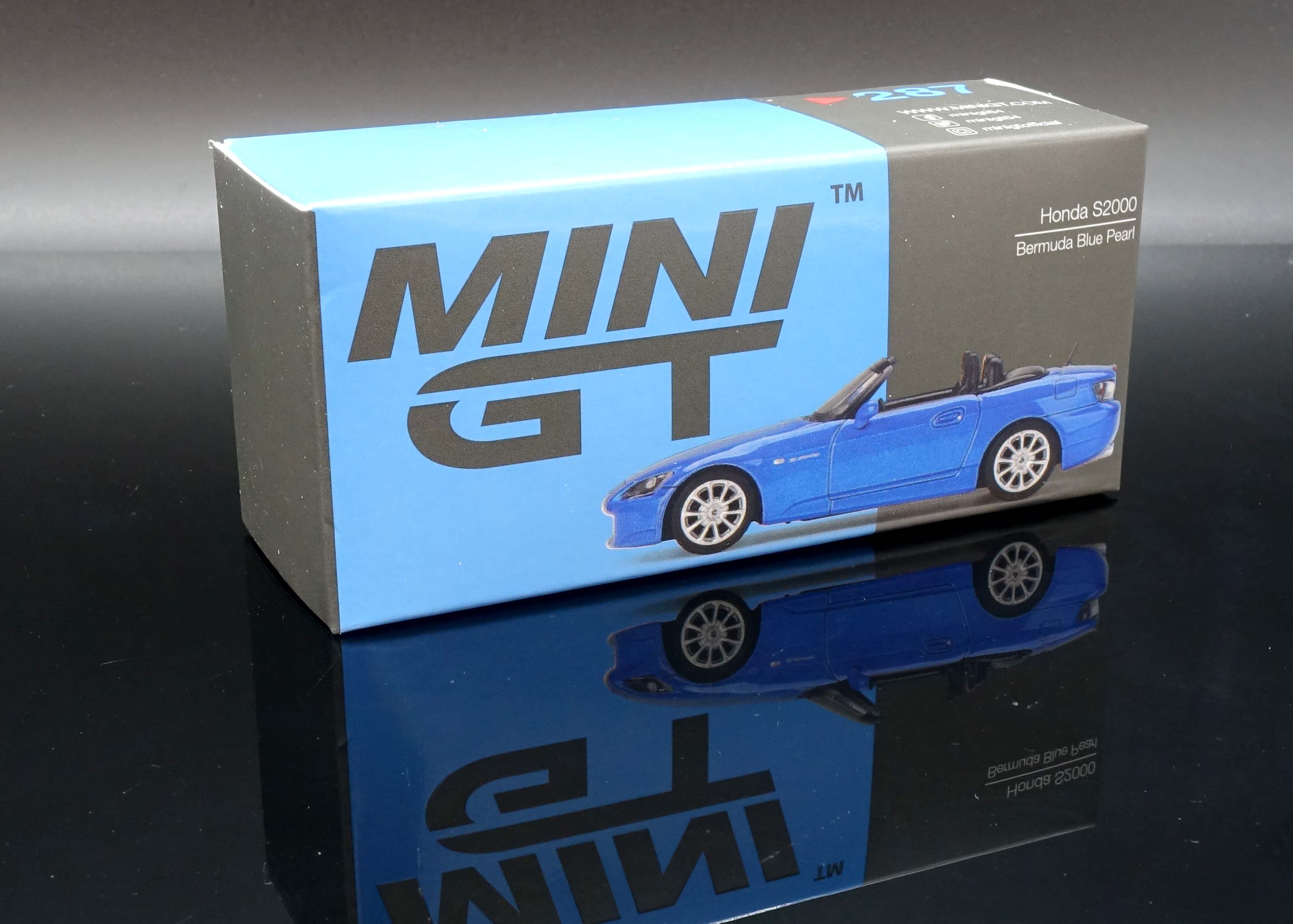 Mini GT 1:64 Honda S2000 (AP2) Type S Apex Blue #376 海外 即決-