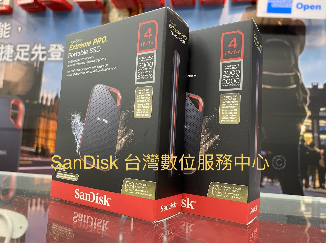 SanDisk Extreme Pro Portable SSD 4TB (外接式固態硬碟) SDSSDE81