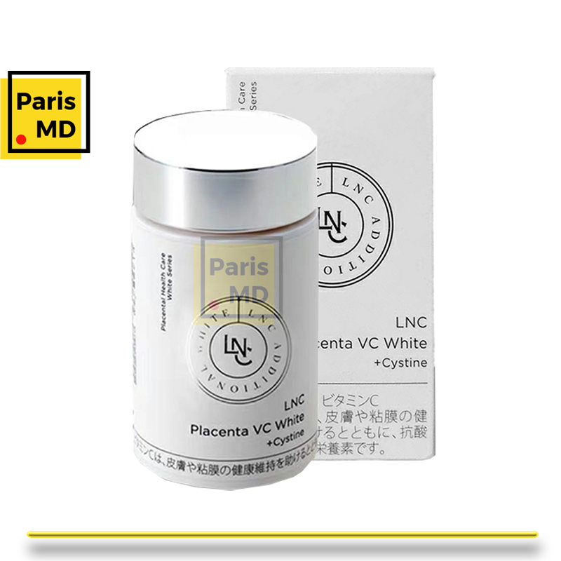 Paris MD💯日本代購 JBP萊乃康LNC Placenta VC White胎盤素精華美白丸120粒