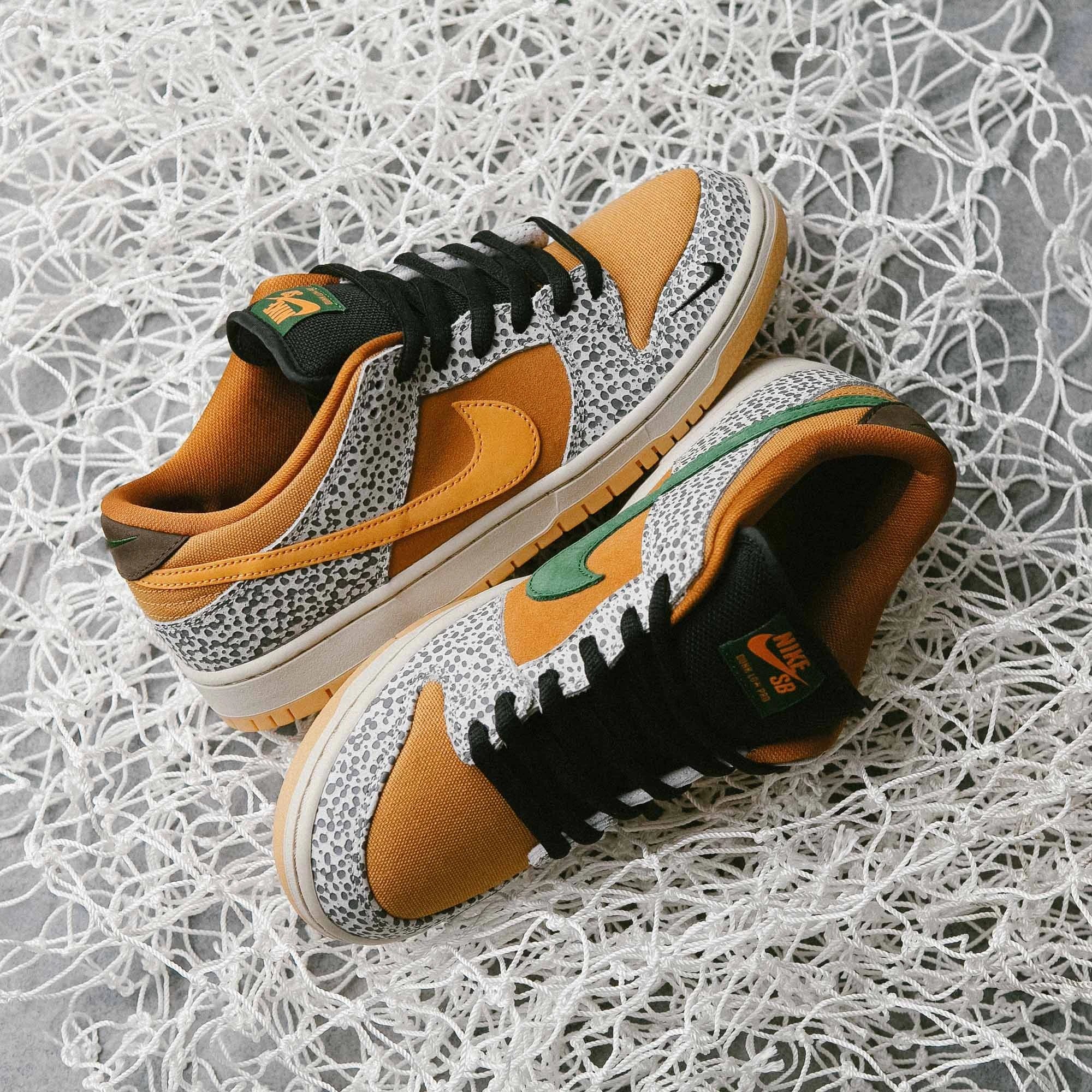 Nike SB Dunk Low Pro Iso Neutral Grey/Kumquat/Desert Ochre Uomo