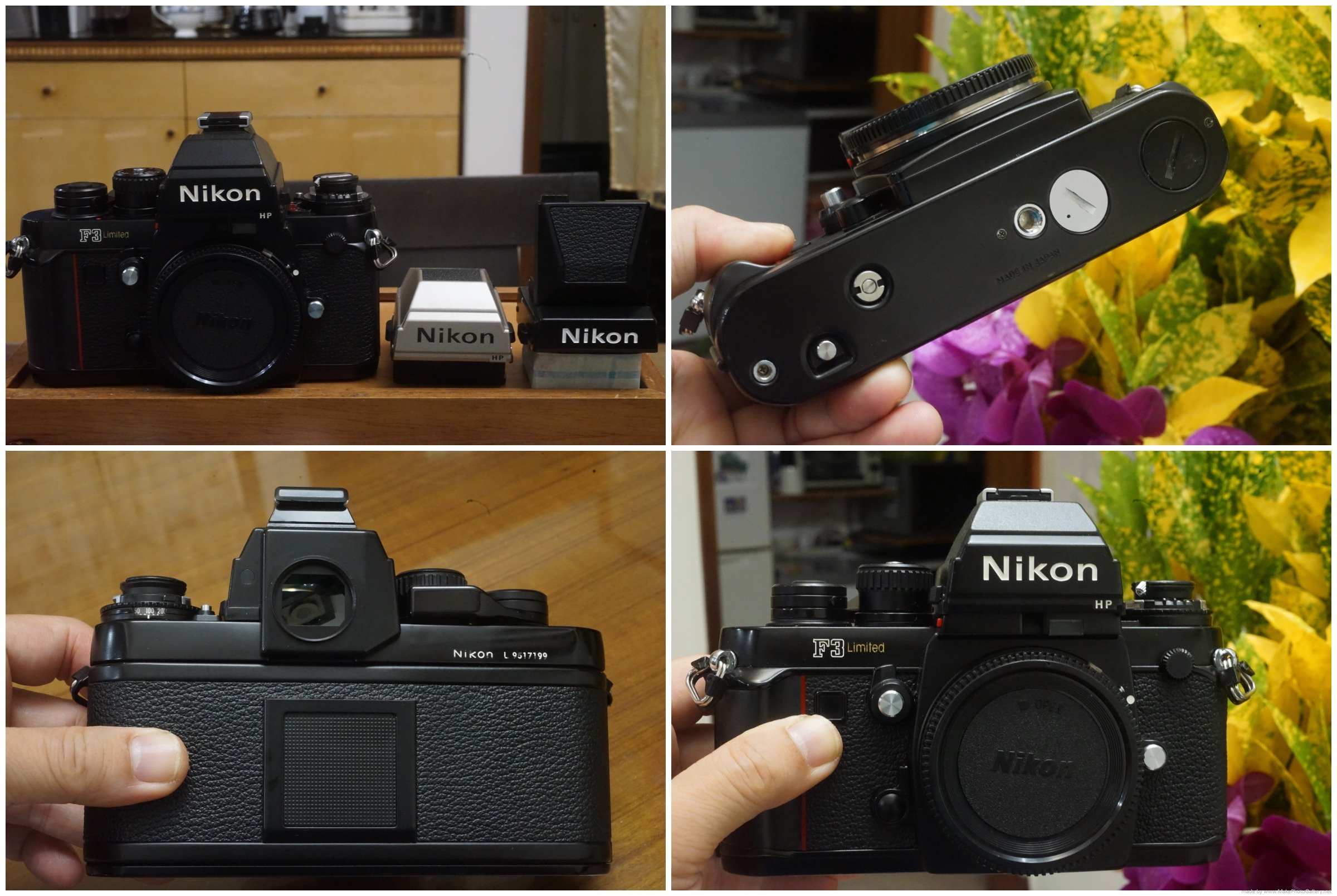 售】Nikon F3 Limited 機皇限量版9成極新機DE-3 DW-3 F1 F2 F4 Fm2