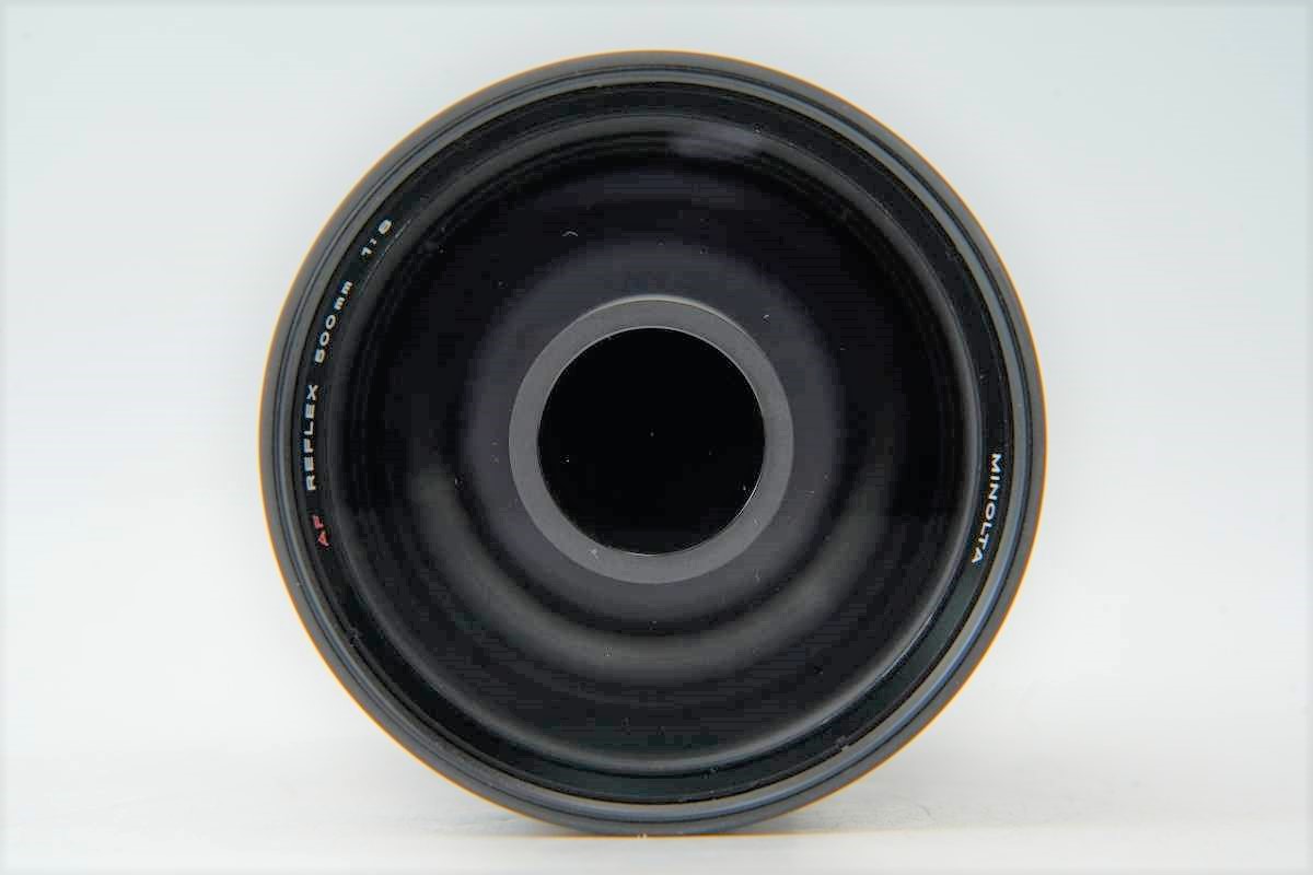 索尼SONY A環用MINOLTA AF REFLEX 500mm F8 反射鏡甜甜圈散景良品(三個