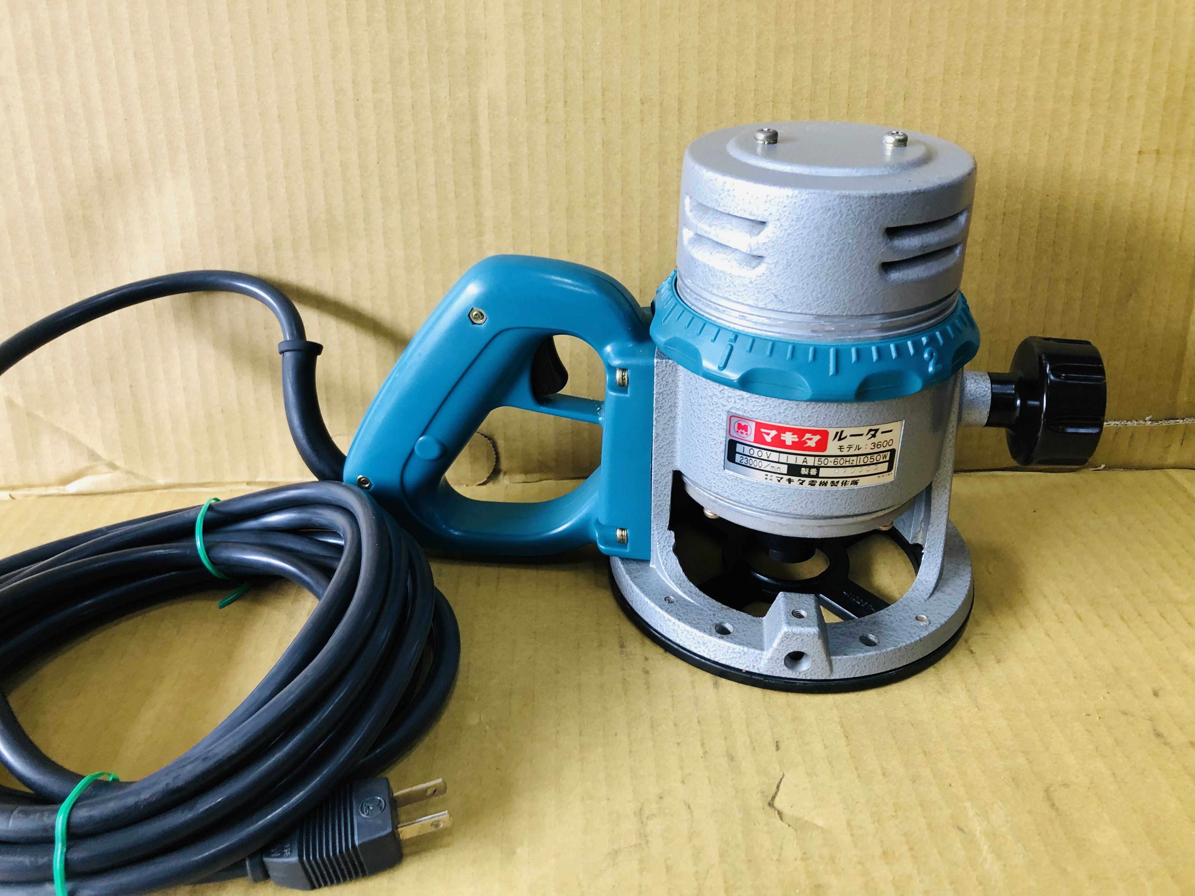 外匯嚴選 makita 牧田 3600 木工雕刻機 12mm 修邊機 專業用 /中古/二手/日本原裝