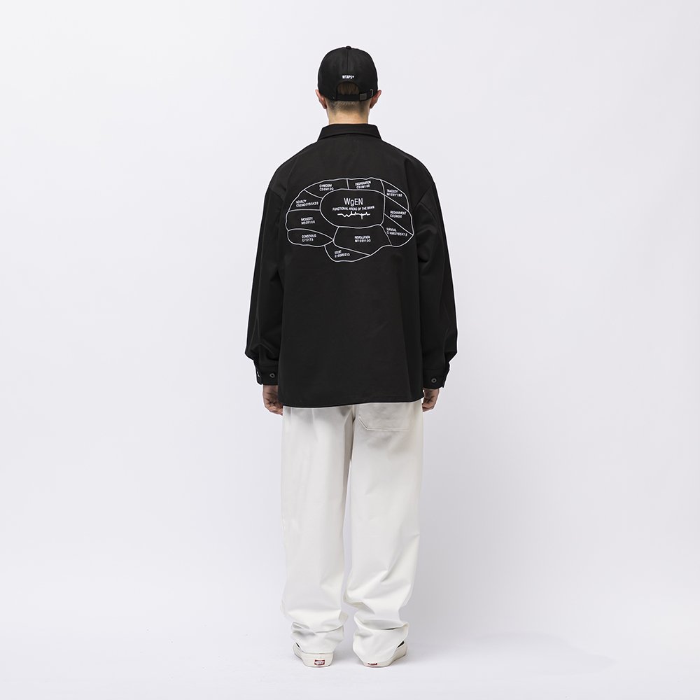 希望商店】 WTAPS JUNGLE 01 LS COTTON TWILL 21AW 厚磅地圖四袋軍衫