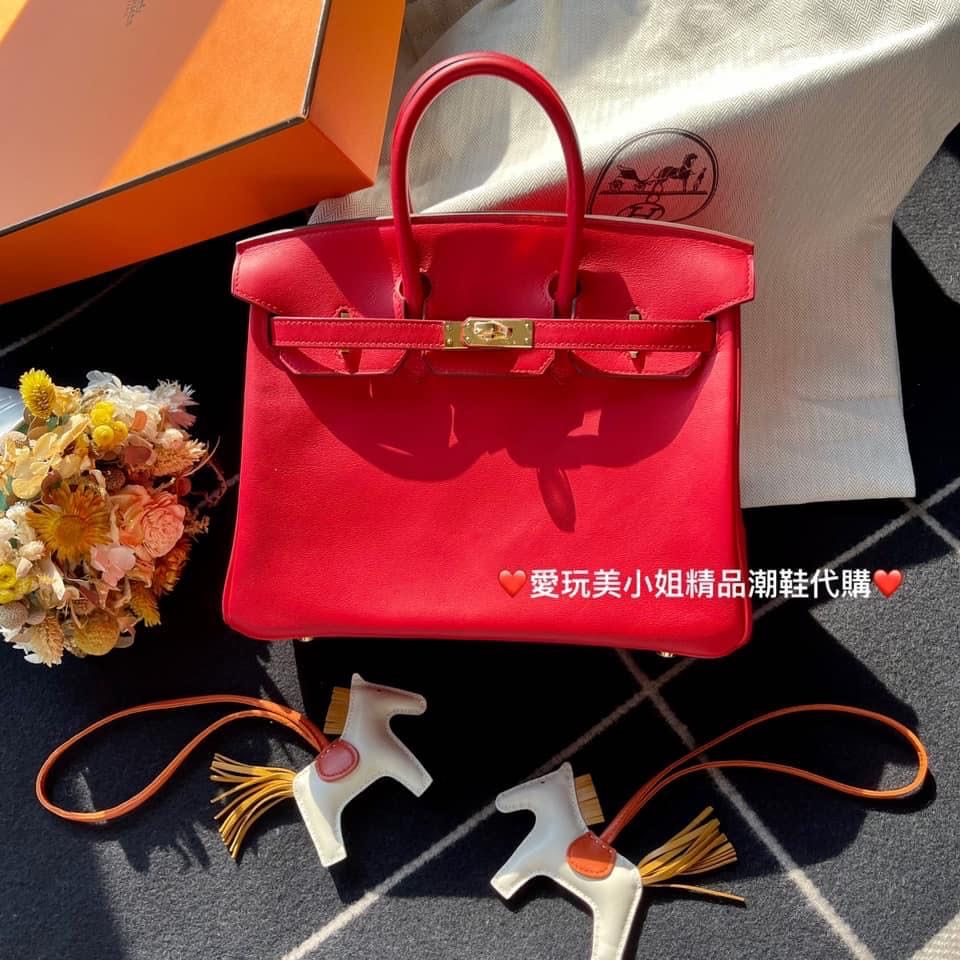 Imitation Replica Hermes Crevette Epsom Birkin 30cm Handmade Bag HJ01173