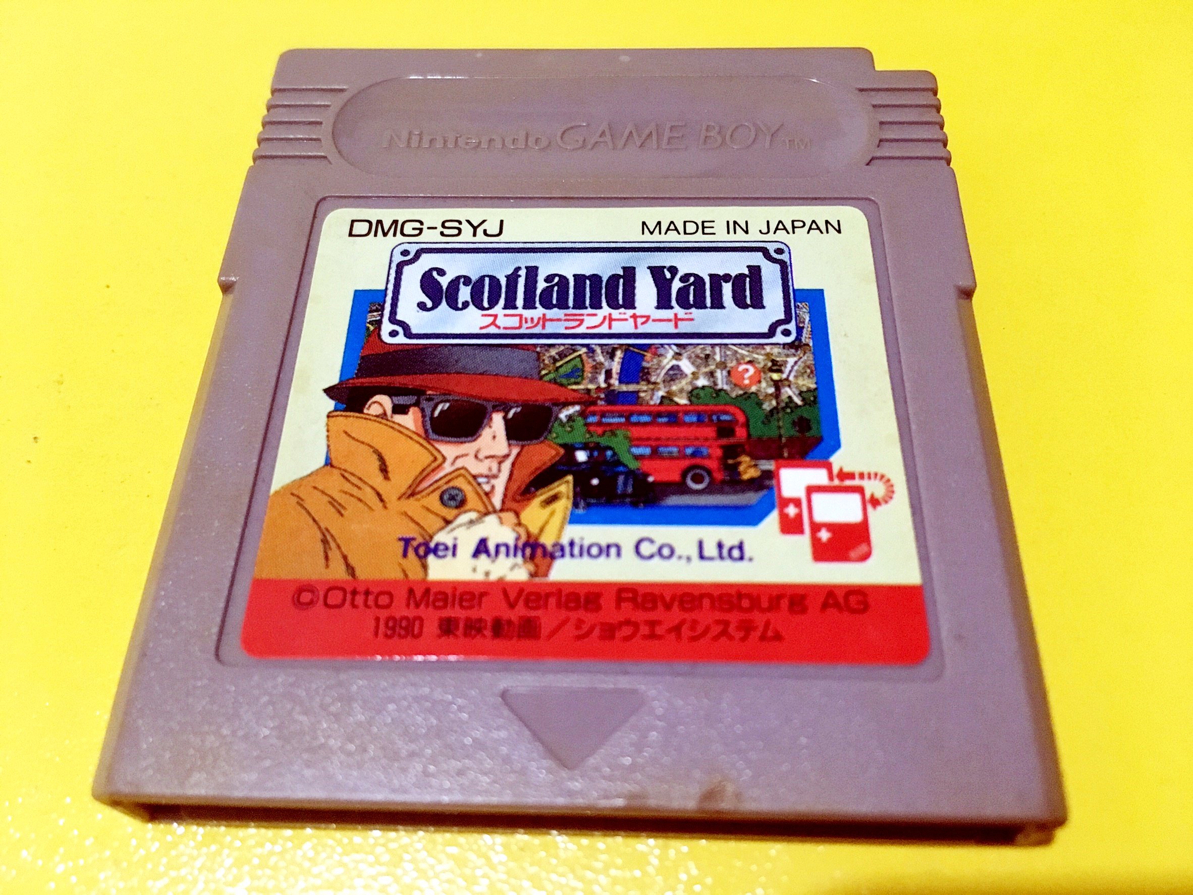 幸運小兔 GB遊戲 GB 倫敦警察廳 Scotland Yard 蘇格蘭場 GameBoy GBC、GBA 適用 D6