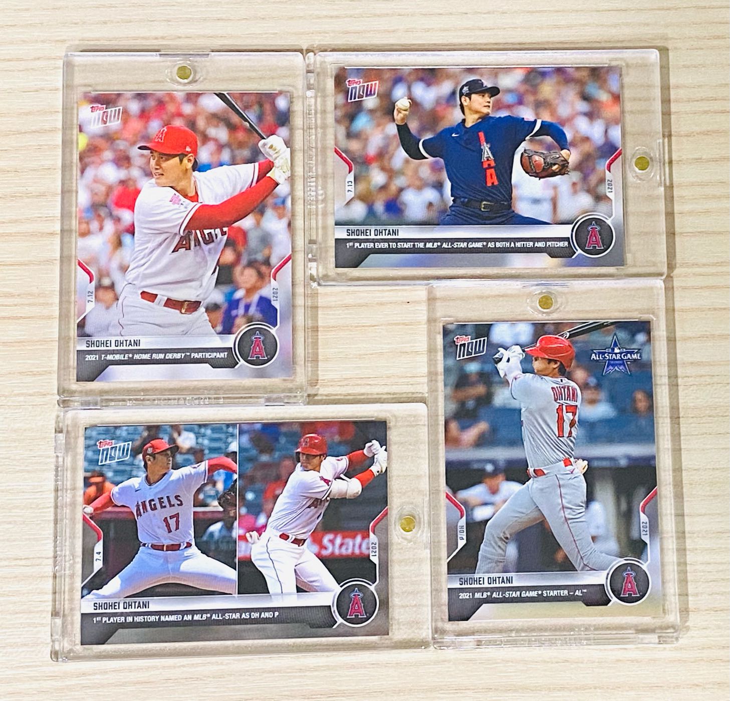 火星阿鐵] 2021大谷翔平紀錄年-Topps Now Shohei Ohtani MLB明星賽