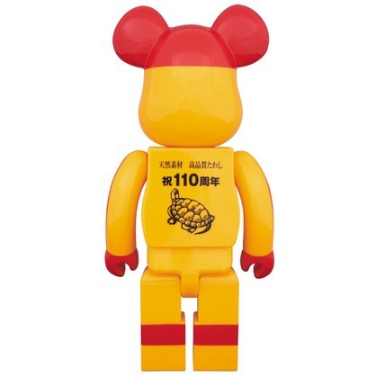 BEETLE BE@RBRICK 亀の子束子110周年日本限定菜瓜布庫柏力克熊