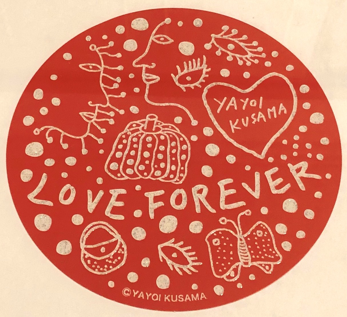 草間彌生Kusama Yayoi - Love Forever 限量珍藏作品非村上隆奈良美智