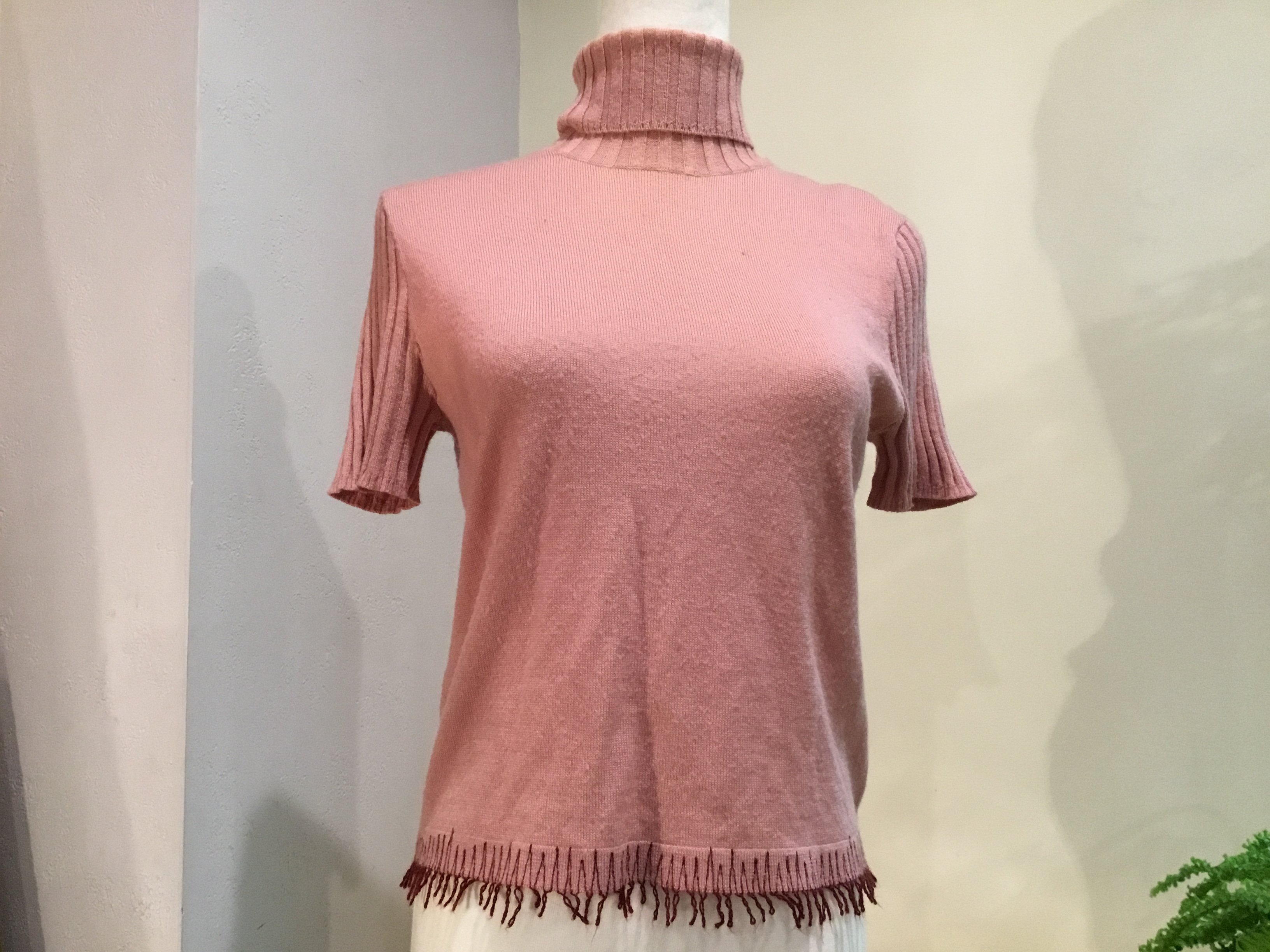 新版 Cocoon Layered グリーン Knit ニット チュール Tops 緑