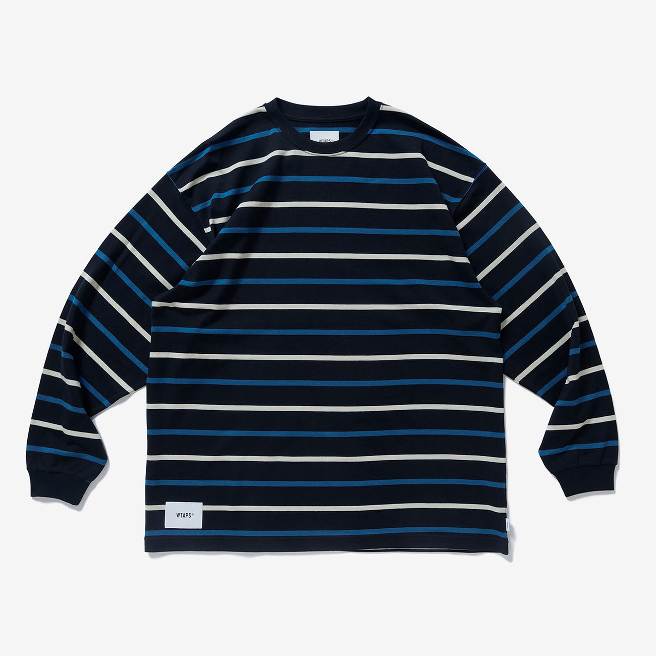 日貨代購CITY】2022AW WTAPS BDY 02 LS COTTON TEXTILE 條紋長T 現貨