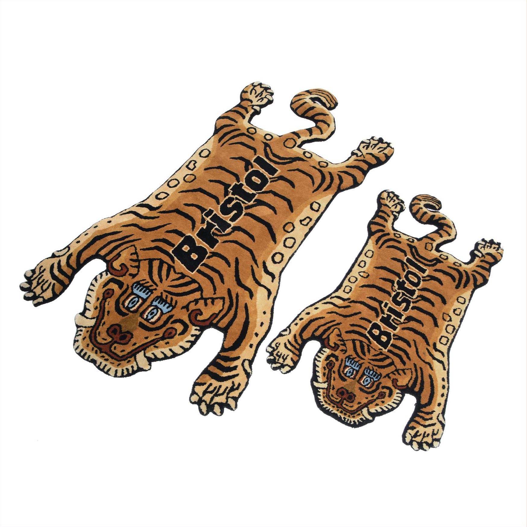 希望商店】F.C.REAL.BRISTOL BRISTOL TIGER LARGE RUG MAT 22SS 老虎