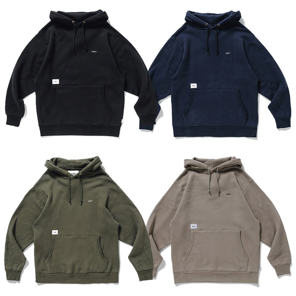 希望商店】WTAPS FLAT / HOODED / COTTON 21SS 刺繡連帽長袖T恤| Yahoo