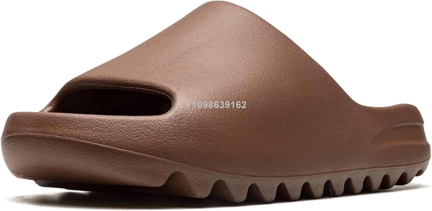 代購】Adidas YEEZY SLIDE FLAX 可可棕咖啡經典時尚休閒拖鞋FZ5896男女