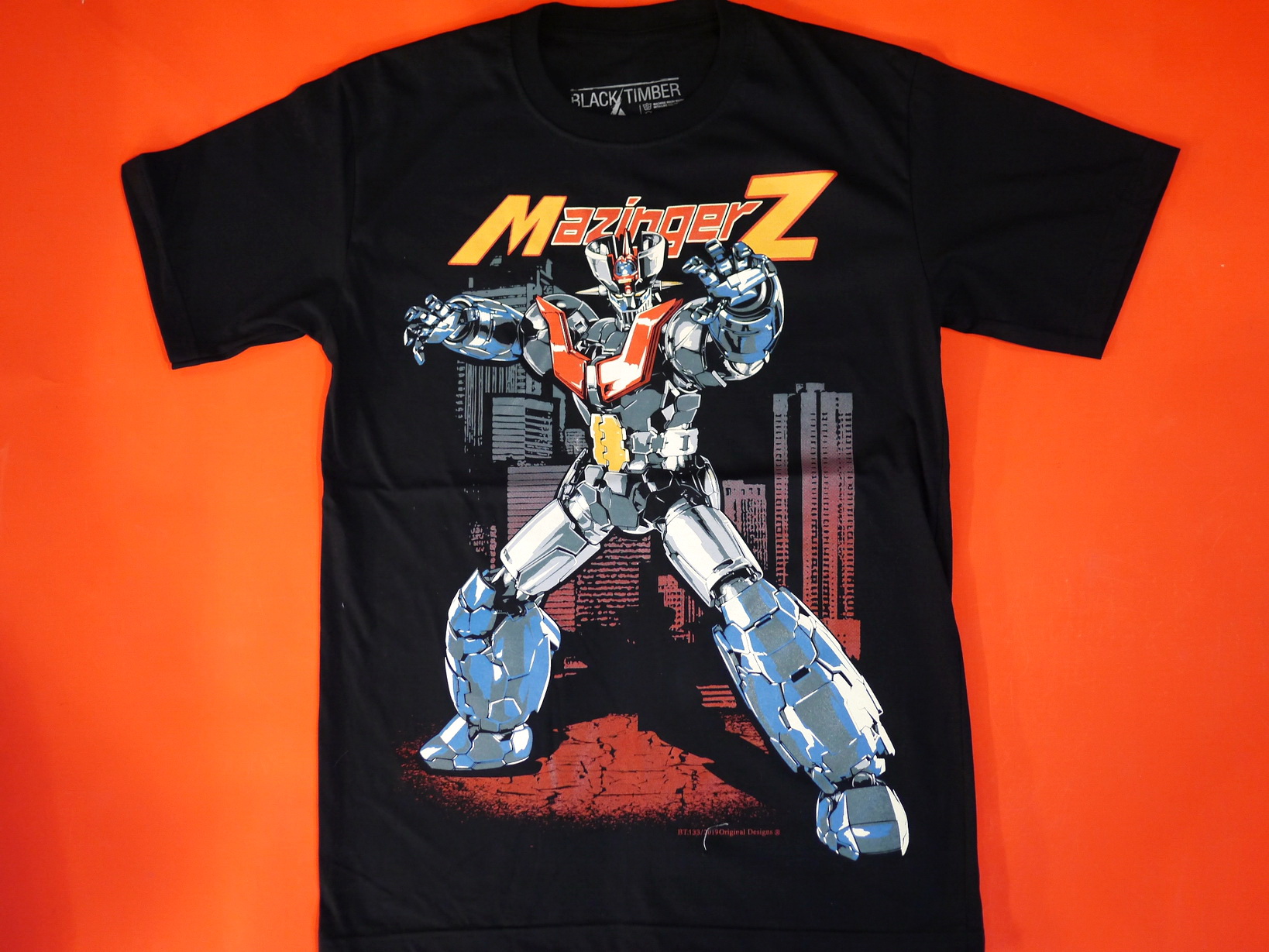 【小間搖滾】無敵鐵金剛 mazinger z ☆進口Rock搖滾ㄒ恤(S M L XL)