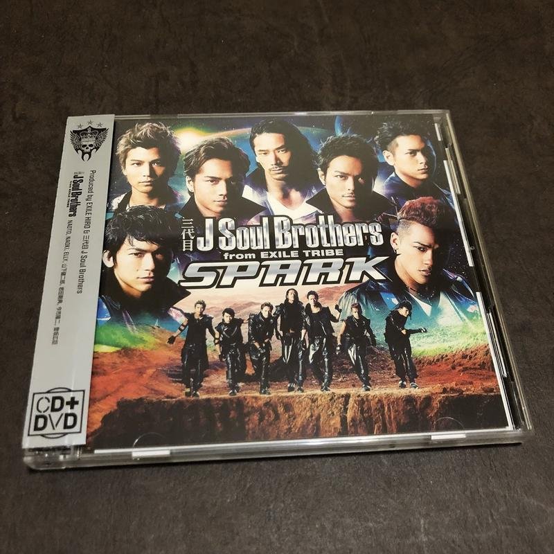 二手CD & DVD 三代目J Soul Brothers SPARK 日版單曲有側標D箱| Yahoo