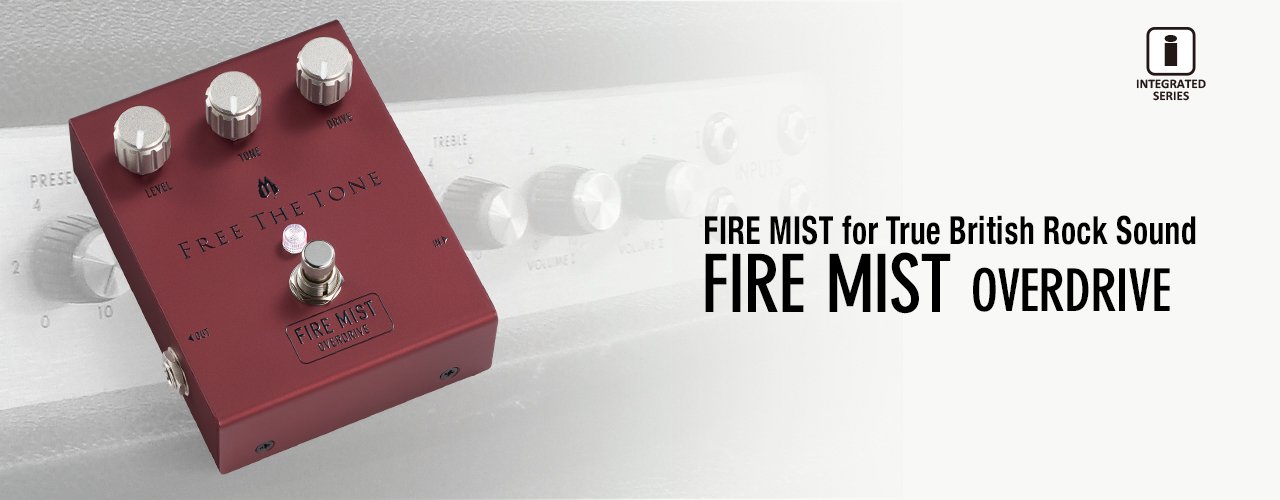 『立恩樂器』免運 FREE THE TONE FIRE MIST FM-1V OVERDRIVE 破音 效果器 FM1V