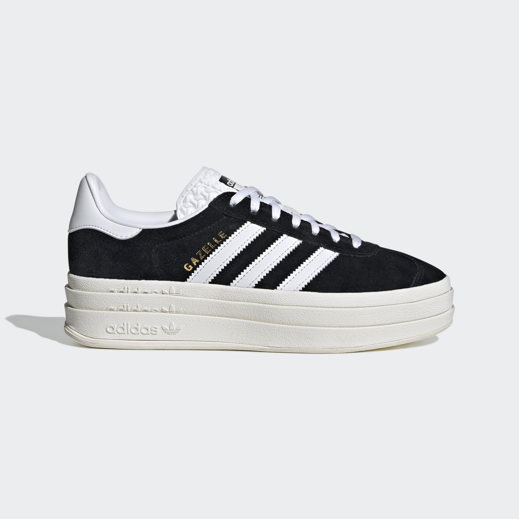 Luxury】預購Adidas Gazelle Bold 厚底HQ6912 HQ6893 堆疊解構女鞋奶油