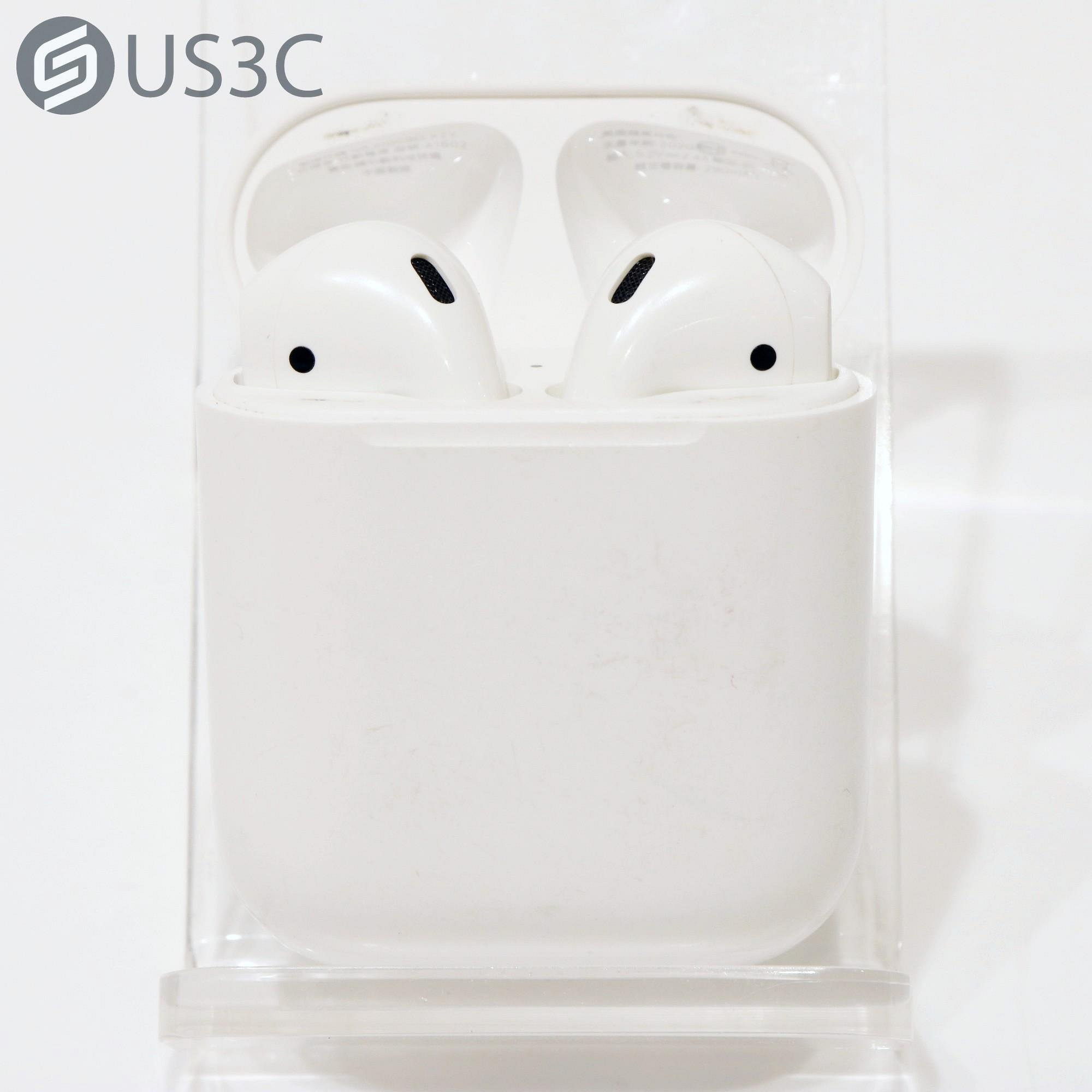 【US3C-青海店】公司貨 Apple AirPods 2 藍牙耳機 Lightning 有線充電盒 嘿Siri 自動連接 二手藍芽耳機