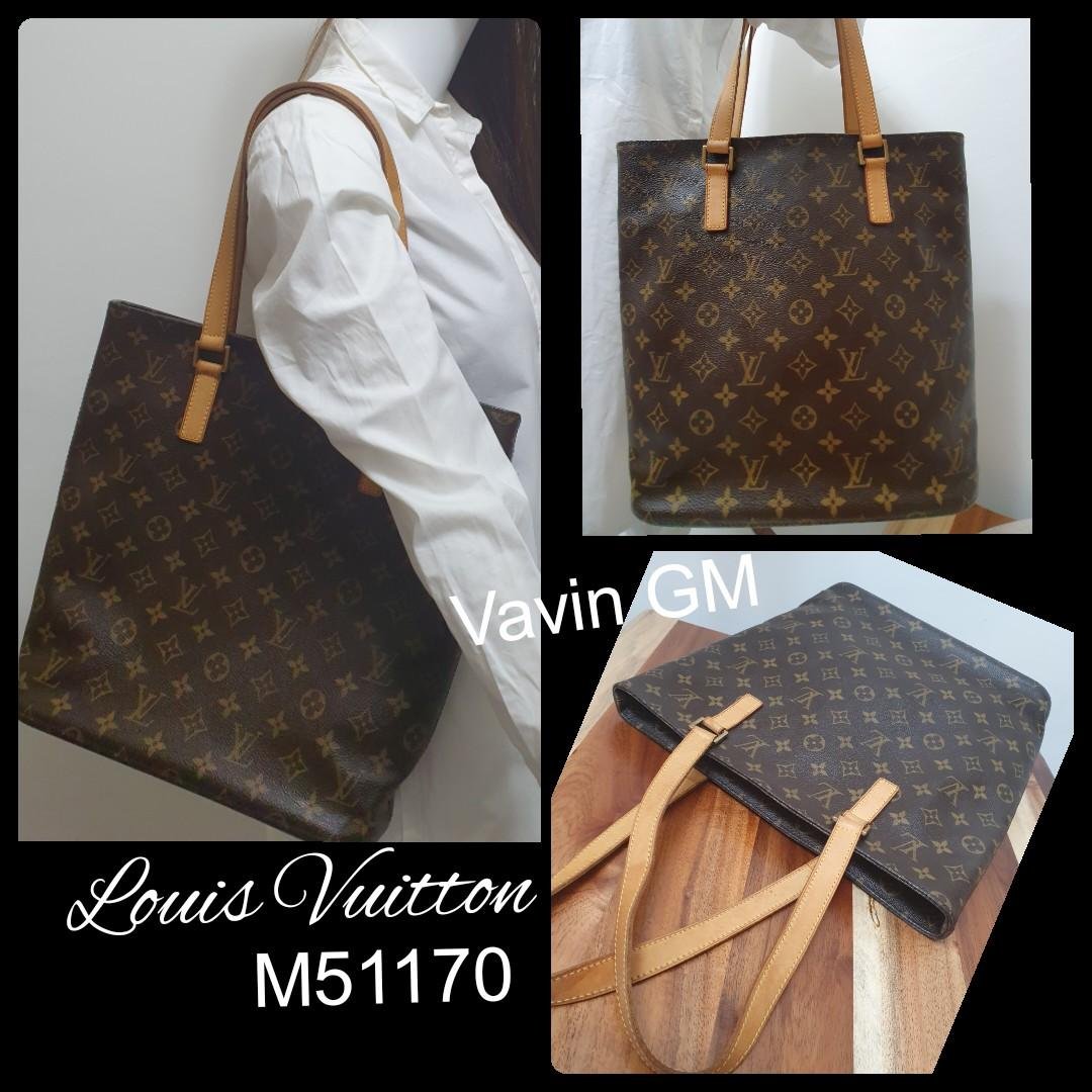 真品二手LV Louis Vuitton Vavin GM 路易威登經典紋路M51170 肩包，OL喜愛的整潔感！