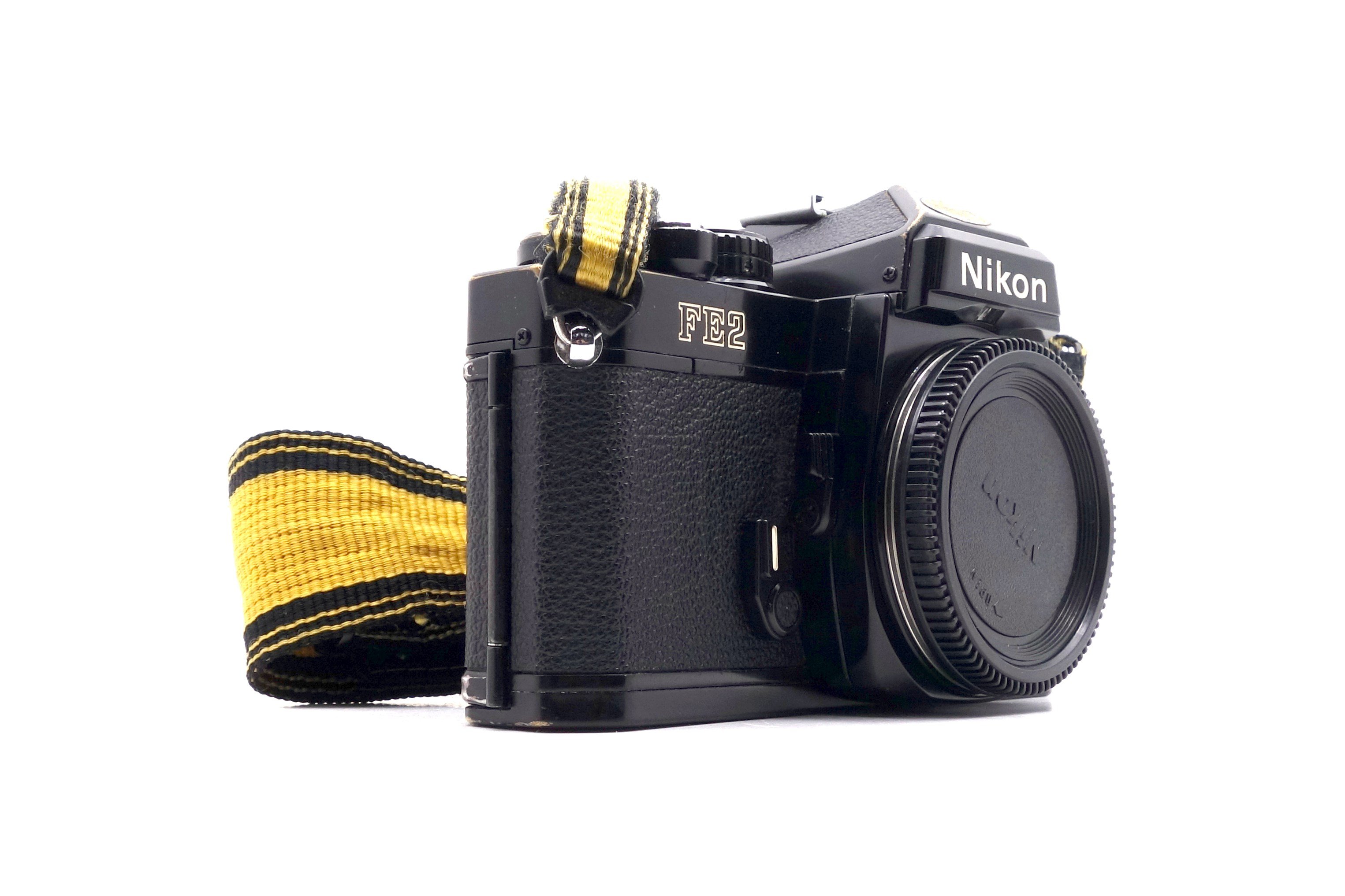 台中青蘋果】Nikon FE2 單機身二手蜂巢式快門簾底片相機#26546 | Yahoo