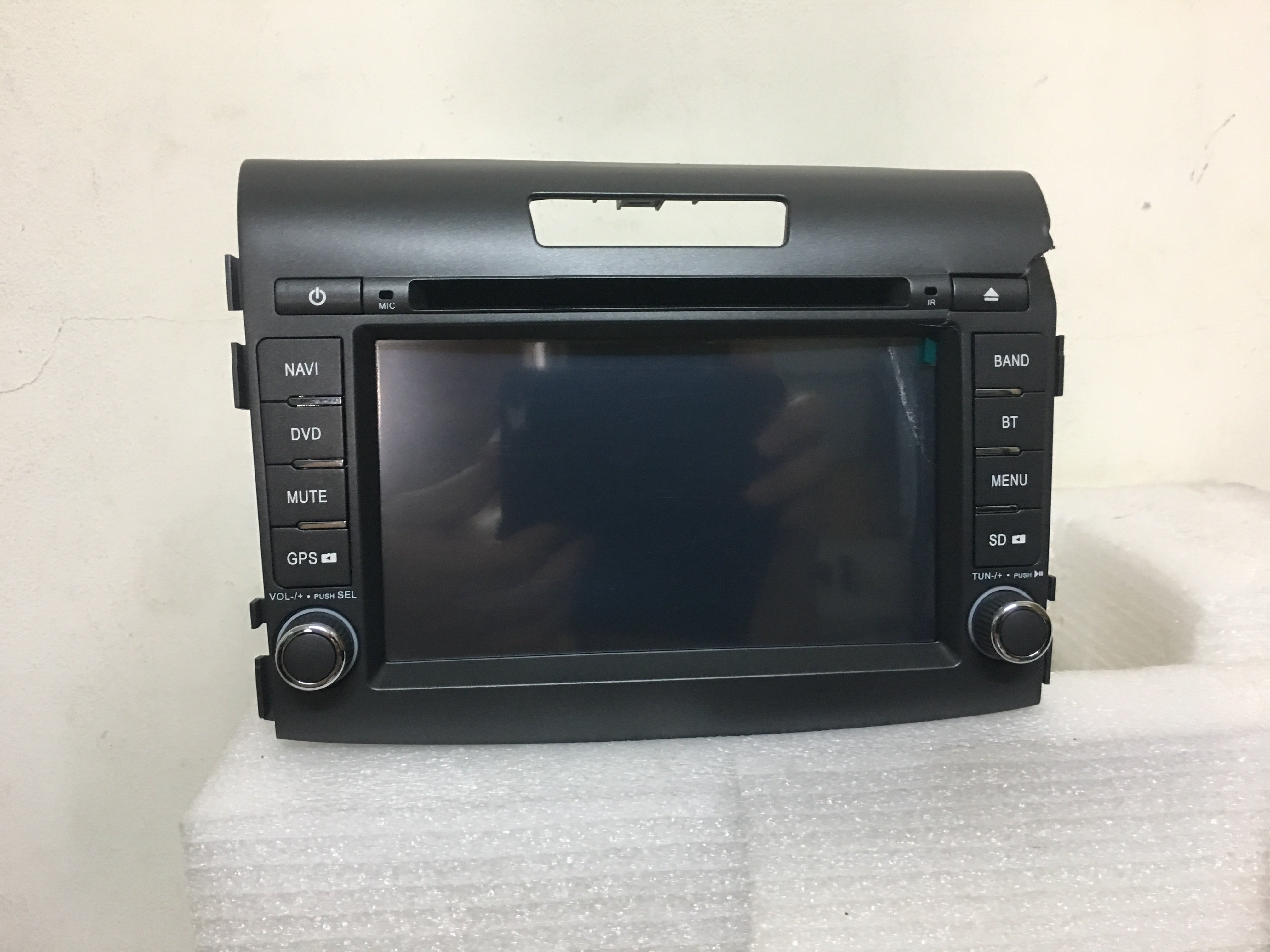 CRV 4代 原廠汽車音響 AUTONET JCE 62 單片DVD/SD 導航 數位電視 行車紀錄顯示 庫存新品