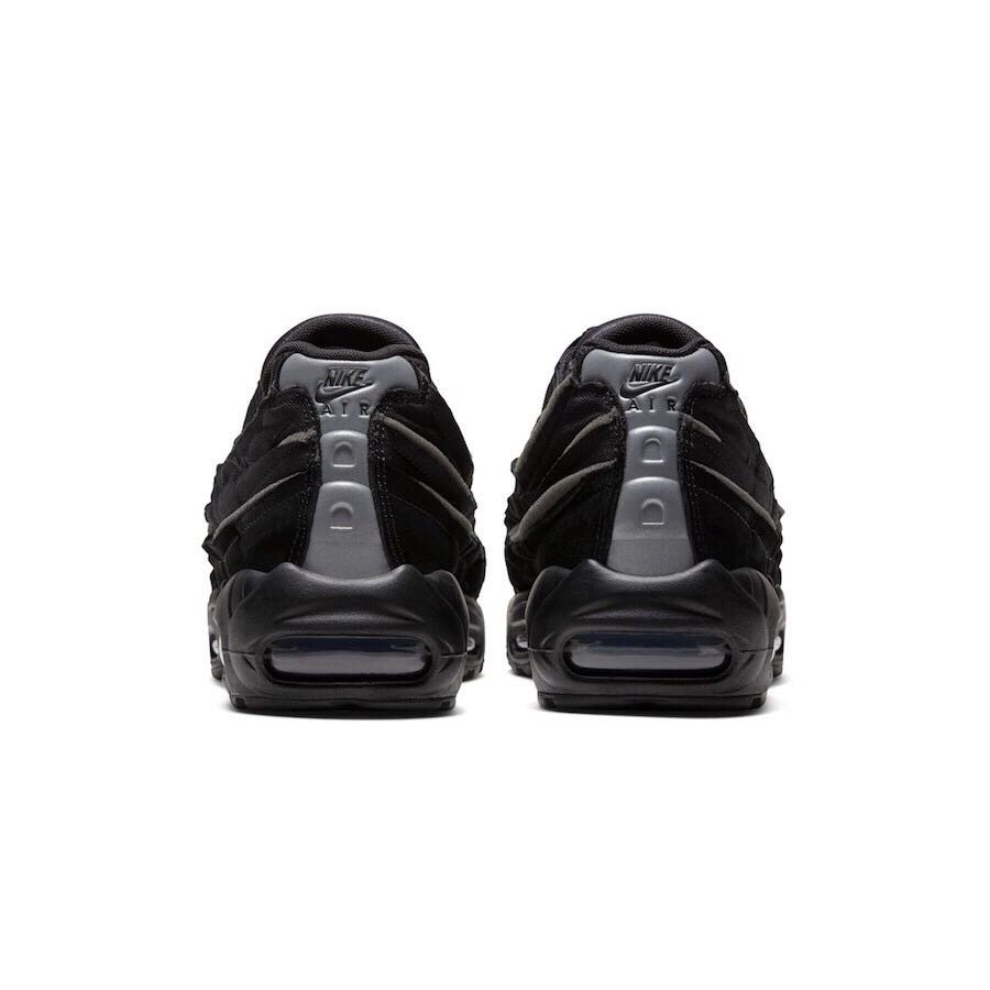 全新正品CDG x Nike Air Max 95 W 黑色UK6 25.5CM 川久保玲女鞋現貨