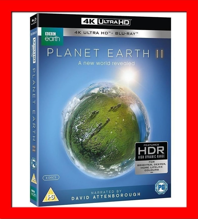 4K UHD】地球脈動第二季UHD+BD 四碟限定版(英文字幕)Planet Earth II