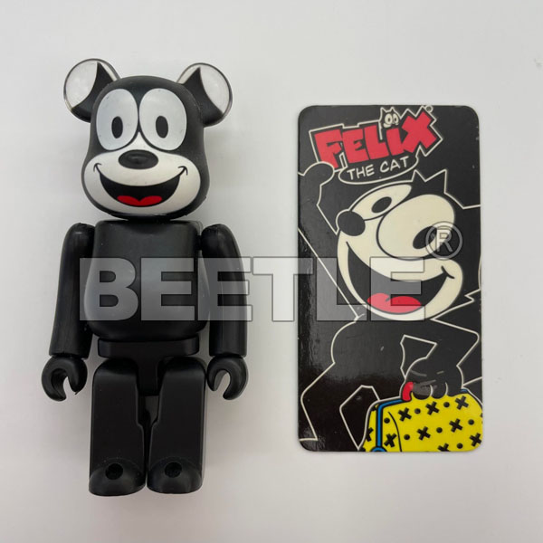 BEETLE BE@RBRICK 菲力貓FELIX THE CAT S24 24代BEARBRICK 100