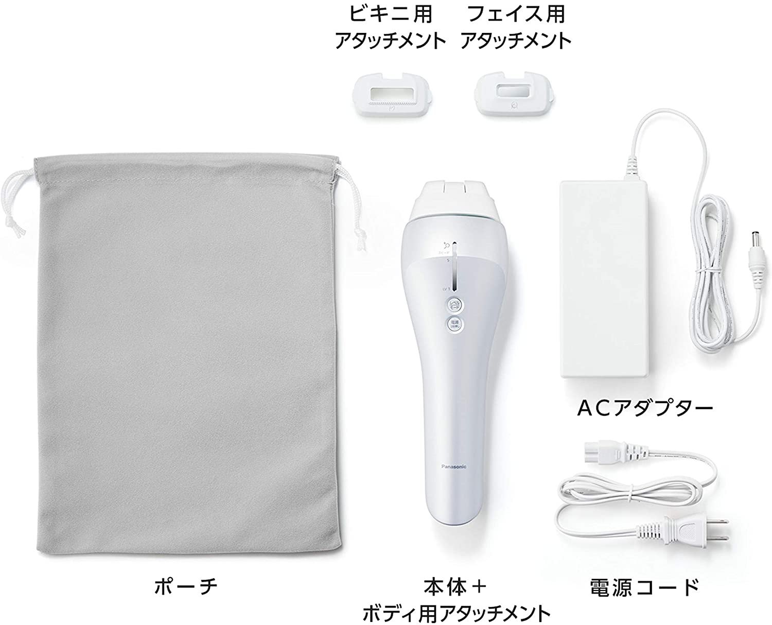 日本PANASONIC 國際牌光學除毛器脫毛臉部身體ES-CWP82 美容無線光學